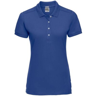 Blue Women'S Stretch Polo Russell Modrá S Blue Women'S Stretch Polo Russell Modrá S