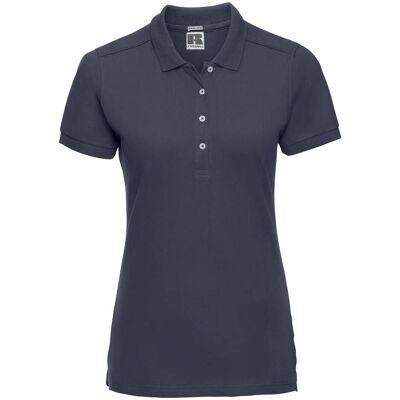 Blue Women'S Stretch Polo Russell Šedá Xs Blue Women'S Stretch Polo Russell Šedá Xs