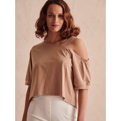 Caramel Blouse Blue Shadow Axp0824. R59 Hnedá Xxl Caramel Blouse Blue Shadow Axp0824. R59 Hnedá Xxl