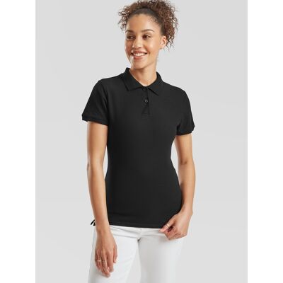 Black Polo Fruit Of The Loom Šedá L Black Polo Fruit Of The Loom Šedá L