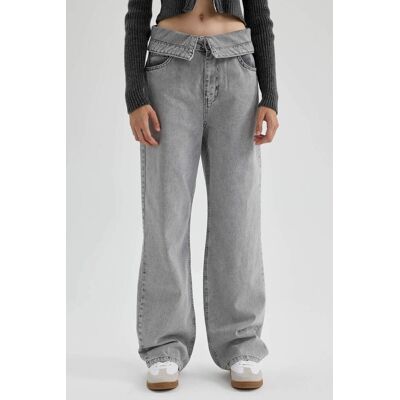 Defacto Pants Šedá 32 Defacto Pants Šedá 32