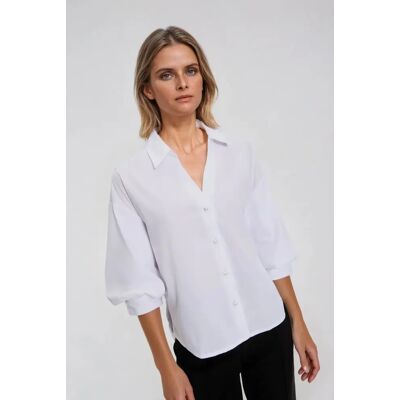 Dámska Košeľa Marisse, Off White Čierna M Dámska Košeľa Marisse, Off White Čierna M