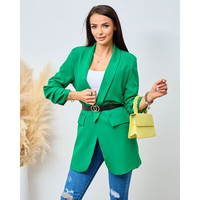 Resti Women'S Blazer With Belt Modrá Univ Resti Women'S Blazer With Belt Modrá Univ
