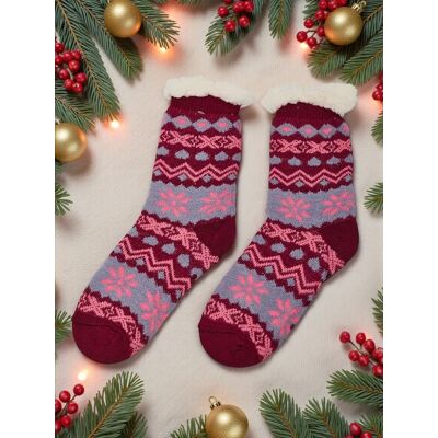 Resti Vianočné Dámske Ponožky Winterjoy Šedá 35-38 Resti Vianočné Dámske Ponožky Winterjoy Šedá 35-38