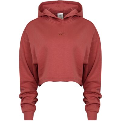 Reebok Yoga Mikina Bez Kapucne Tmavočervená S Reebok Yoga Mikina Bez Kapucne Tmavočervená S