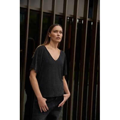 Marisse Dámske Tričko Čierne Čierna 42 Marisse Dámske Tričko Čierne Čierna 42