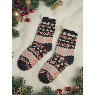 Resti Vianočné Dámske Ponožky Winterjoy Čierna 39-42 Resti Vianočné Dámske Ponožky Winterjoy Čierna 39-42