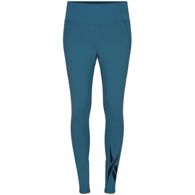 Reebok - Lux Hr Vector Tight Legíny Tyrkysová M Reebok - Lux Hr Vector Tight Legíny Tyrkysová M