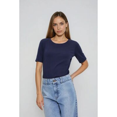 Dámske Tričko Marisse L-Ts-4916 Modrá Xxl Dámske Tričko Marisse L-Ts-4916 Modrá Xxl