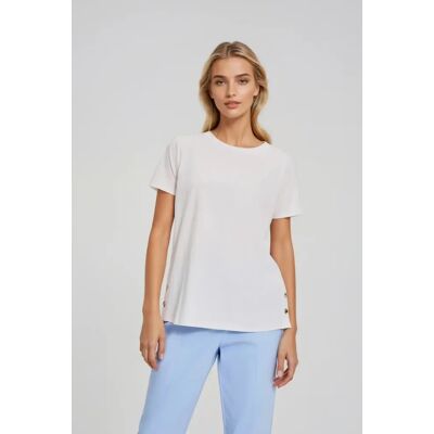 Marisse Dámske Tričko L-Ts-4913 Biela Xl Marisse Dámske Tričko L-Ts-4913 Biela Xl