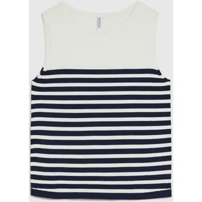 Dámske Tričko Marisse Off White Modrá L Dámske Tričko Marisse Off White Modrá L