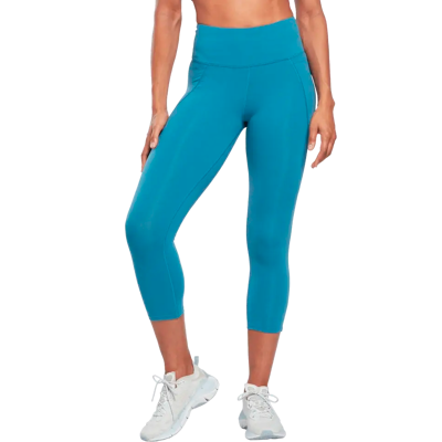 Reebok - Trojštvrťové Legíny Lux Biela L Reebok - Trojštvrťové Legíny Lux Biela L