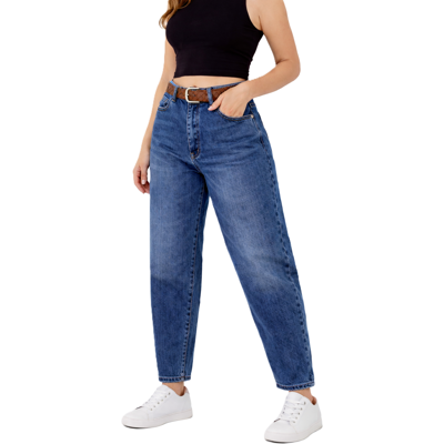 M.Sara - Dámske Mom Fit Rifle S Vysokým Pásom Čierna Xs M.Sara - Dámske Mom Fit Rifle S Vysokým Pásom Čierna Xs