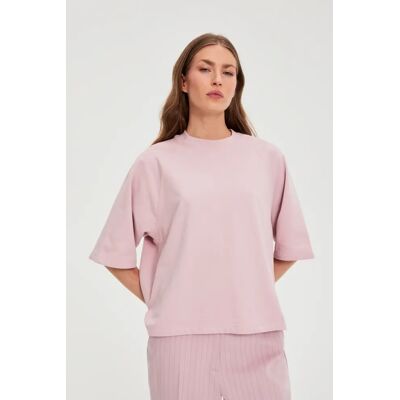 Dámska Mikina Marisse Dusty Pink Ružová L Dámska Mikina Marisse Dusty Pink Ružová L
