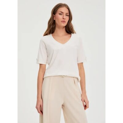 Dámske Tričko Marisse, Off-White Biela 38 Dámske Tričko Marisse, Off-White Biela 38