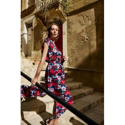Dámske Multicolor Šaty Marisse Biela 38 Dámske Multicolor Šaty Marisse Biela 38
