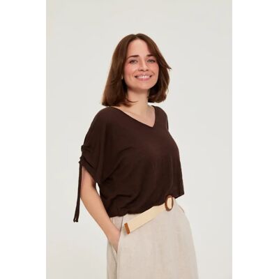 Dámske Tričko Marisse D.Brown Hnedá Xxl Dámske Tričko Marisse D.Brown Hnedá Xxl
