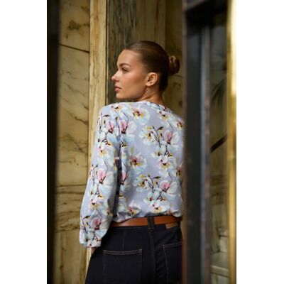 Marisse Dámska Košeľa Modrá Čierna 36 Marisse Dámska Košeľa Modrá Čierna 36