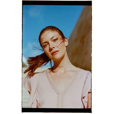 Dámske Tričko Marisse, Dusty Pink Ružová S Dámske Tričko Marisse, Dusty Pink Ružová S