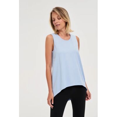 Marisse Asymmetrical Blue Top Čierna M Marisse Asymmetrical Blue Top Čierna M