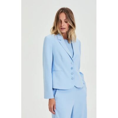 Dámsky Blazer Marisse L-Mr-4919 Svetlomodrý Svetlomodrá Xl Dámsky Blazer Marisse L-Mr-4919 Svetlomodrý Svetlomodrá Xl