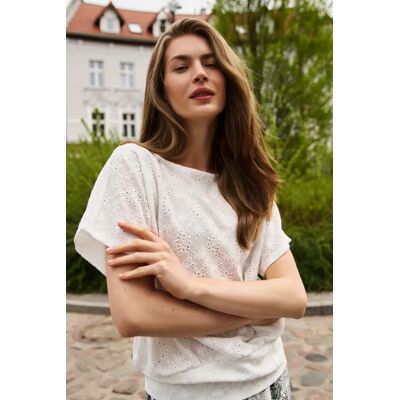 Marisse Dámske Tričko Biela L Marisse Dámske Tričko Biela L