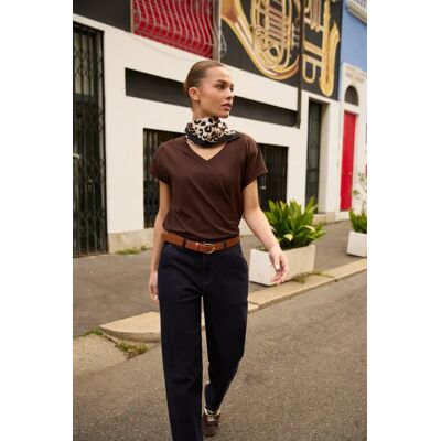 Marisse Dámske Tričko D.Brown Čierna M Marisse Dámske Tričko D.Brown Čierna M