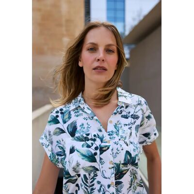 Dámska Košeľa Marisse Off White Biela 42 Dámska Košeľa Marisse Off White Biela 42