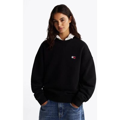 Tommy Hilfiger Tommy Jeans -Women/girls T-Sweatshirts Čierna S Tommy Hilfiger Tommy Jeans -Women/girls T-Sweatshirts Čierna S