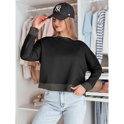 DStreet Čierna Oversize Blúzka S Náhrdelníkom Čierna One Size DStreet Čierna Oversize Blúzka S Náhrdelníkom Čierna One Size