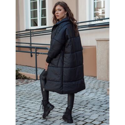 DStreet Dámsky Oversize Kabát Nadia Čierny Čierna One Size DStreet Dámsky Oversize Kabát Nadia Čierny Čierna One Size