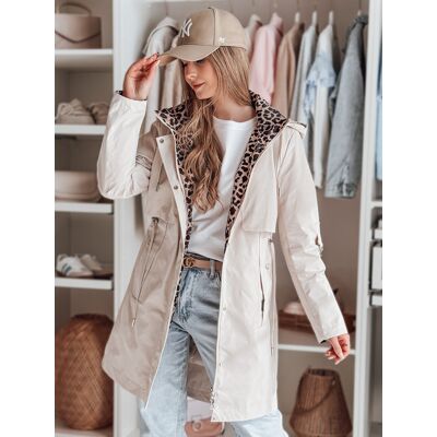 DStreet Dámska Prechodná Parka Ferissa Béžová Šedá Xl DStreet Dámska Prechodná Parka Ferissa Béžová Šedá Xl
