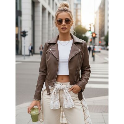 DStreet Ramoneska Massi Z Eko Kože L DStreet Ramoneska Massi Z Eko Kože L