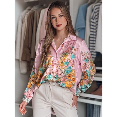 DStreet Dámska Oversize Blúzka Blossiva S Kvetinovým Vzorom Ružová One Size DStreet Dámska Oversize Blúzka Blossiva S Kvetinovým Vzorom Ružová One Size