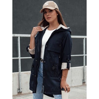DStreet Dámska Parka Style Queen Granátová Čierna S DStreet Dámska Parka Style Queen Granátová Čierna S
