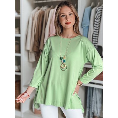 DStreet Dámska Oversize Blúzka Comfila Svetlozelená One Size DStreet Dámska Oversize Blúzka Comfila Svetlozelená One Size