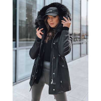 Dámska Bunda Parka Garnet Farba Čierna Dstreet Čierna S Dámska Bunda Parka Garnet Farba Čierna Dstreet Čierna S