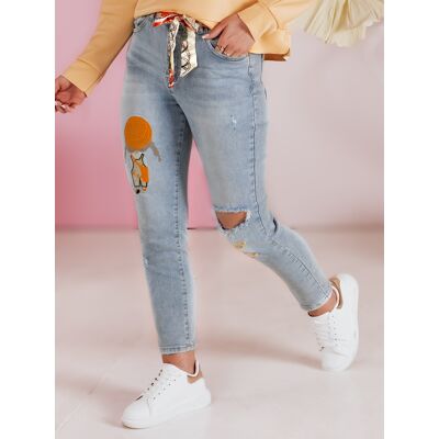 DStreet Dámske Slim Fit Rifle Girlhood Šedá Xs DStreet Dámske Slim Fit Rifle Girlhood Šedá Xs