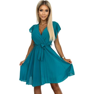 numoco basic Dámske Šaty Numoco Tyrkysová One Size numoco basic Dámske Šaty Numoco Tyrkysová One Size