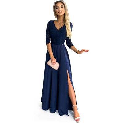Dámske Šaty Numoco Modrá S Dámske Šaty Numoco Modrá S