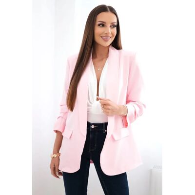 Kesi Włoski Elegantný Blazer Kesi Candy Pink Čierna One Size Kesi Włoski Elegantný Blazer Kesi Candy Pink Čierna One Size