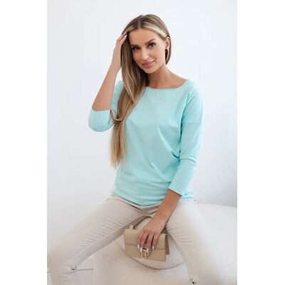 Kesi Blúzka Casual Mäta Tyrkysová One Size Kesi Blúzka Casual Mäta Tyrkysová One Size