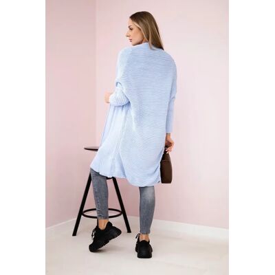 Kesi Sweater With Batwing Sleeve Blue Svetlomodrá One Size Kesi Sweater With Batwing Sleeve Blue Svetlomodrá One Size