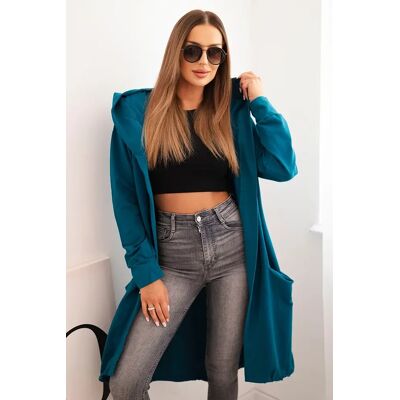 Kesi Oversize Navy Hooded Cape Modrá One Size Kesi Oversize Navy Hooded Cape Modrá One Size