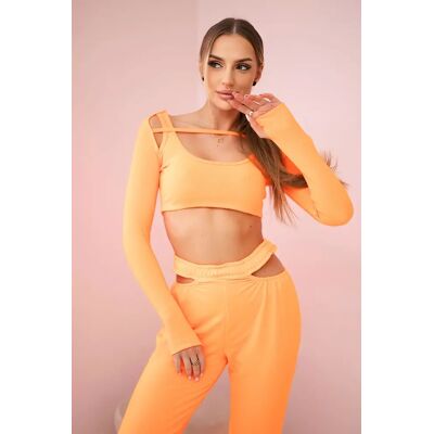 Kesi Complete With Blouse Top Orange Neon Oranžová One Size Kesi Complete With Blouse Top Orange Neon Oranžová One Size