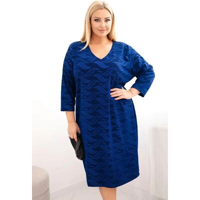 Kesi Dámska Sukňa Z Žoržetu Plus Size S Výstrihom V Modrá Modrá One Size Kesi Dámska Sukňa Z Žoržetu Plus Size S Výstrihom V Modrá Modrá One Size