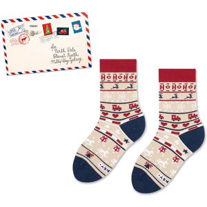 Zooksy/rainbow Socks Detské Zooks Ponožky Vianočný List Modrá 24/29 Zooksy/rainbow Socks Detské Zooks Ponožky Vianočný List Modrá 24/29