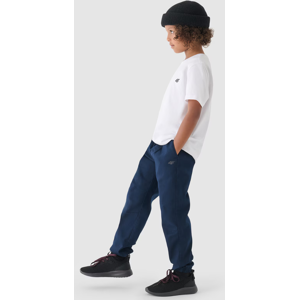 Chlapčenské Casual Hladké Jogger Nohavice 4f Tmavomodré 4fjwmm00ttr Modrá 122 Chlapčenské Casual Hladké Jogger Nohavice 4f Tmavomodré 4fjwmm00ttr Modrá 122