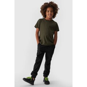 Chlapčenské Casual Hladké Jogger Nohavice 4f Čierne 4fjwmm00ttr Čierna 134 Chlapčenské Casual Hladké Jogger Nohavice 4f Čierne 4fjwmm00ttr Čierna 134