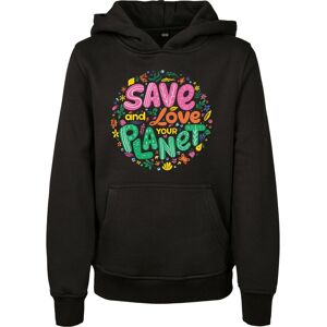Mister Tee Kids Save And Love Hoody Black Čierna 9-10 Y Mister Tee Kids Save And Love Hoody Black Čierna 9-10 Y